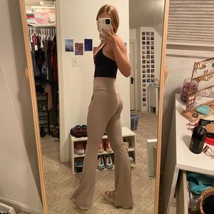 Aerie Crossover Flare Yoga Pants